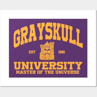 Grayskull University Posters and Art